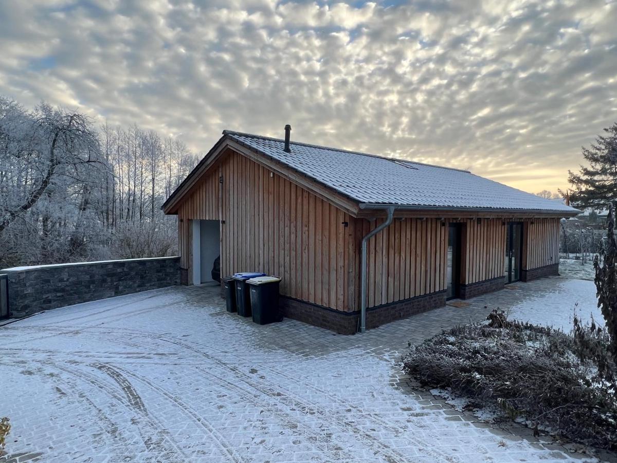 Ferienhaus Auszeit Mit Sauna Schwarz Eksteriør bilde