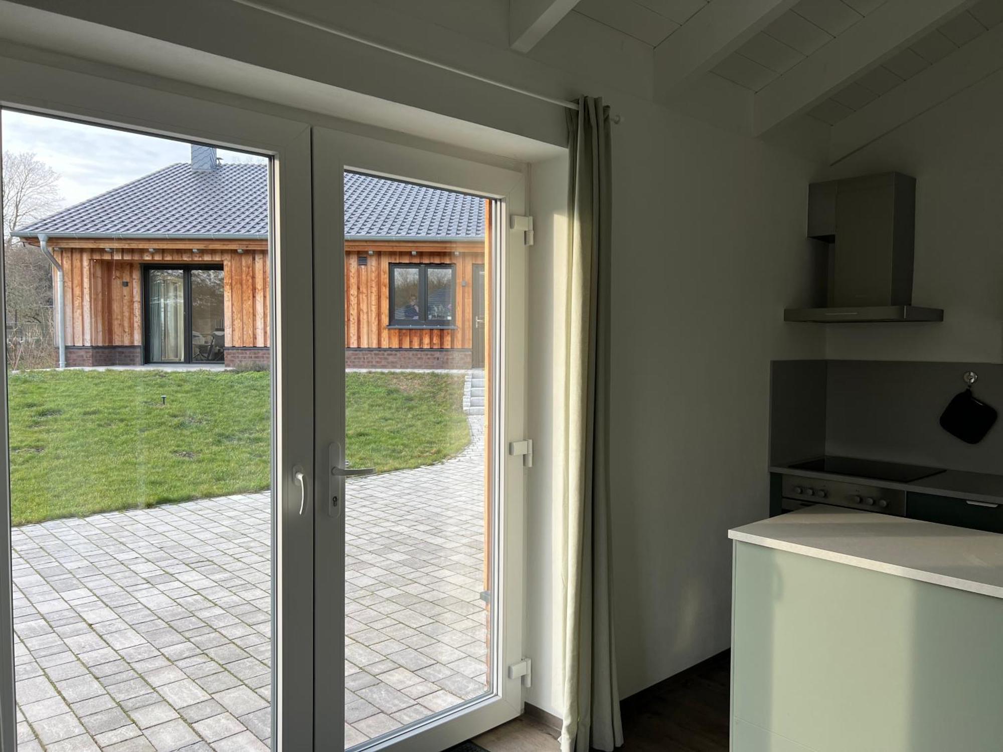 Ferienhaus Auszeit Mit Sauna Schwarz Eksteriør bilde